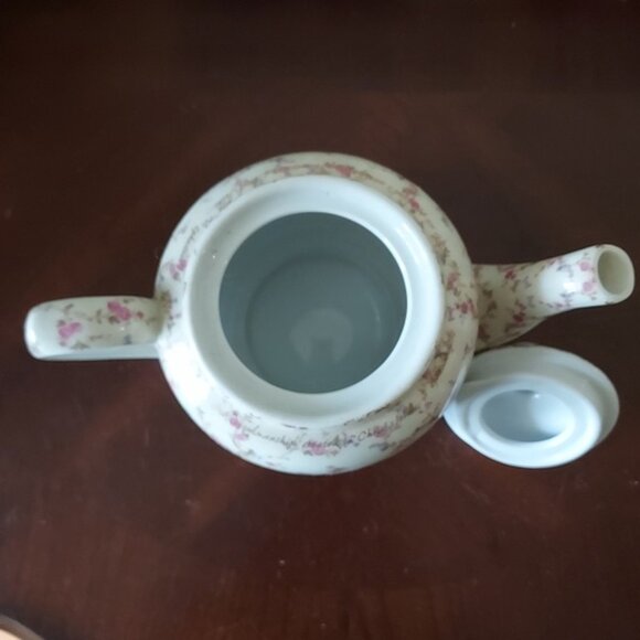 DaySpring Cards | Kitchen | Vintage Dayspring Floral Porcelain Teapot ...
